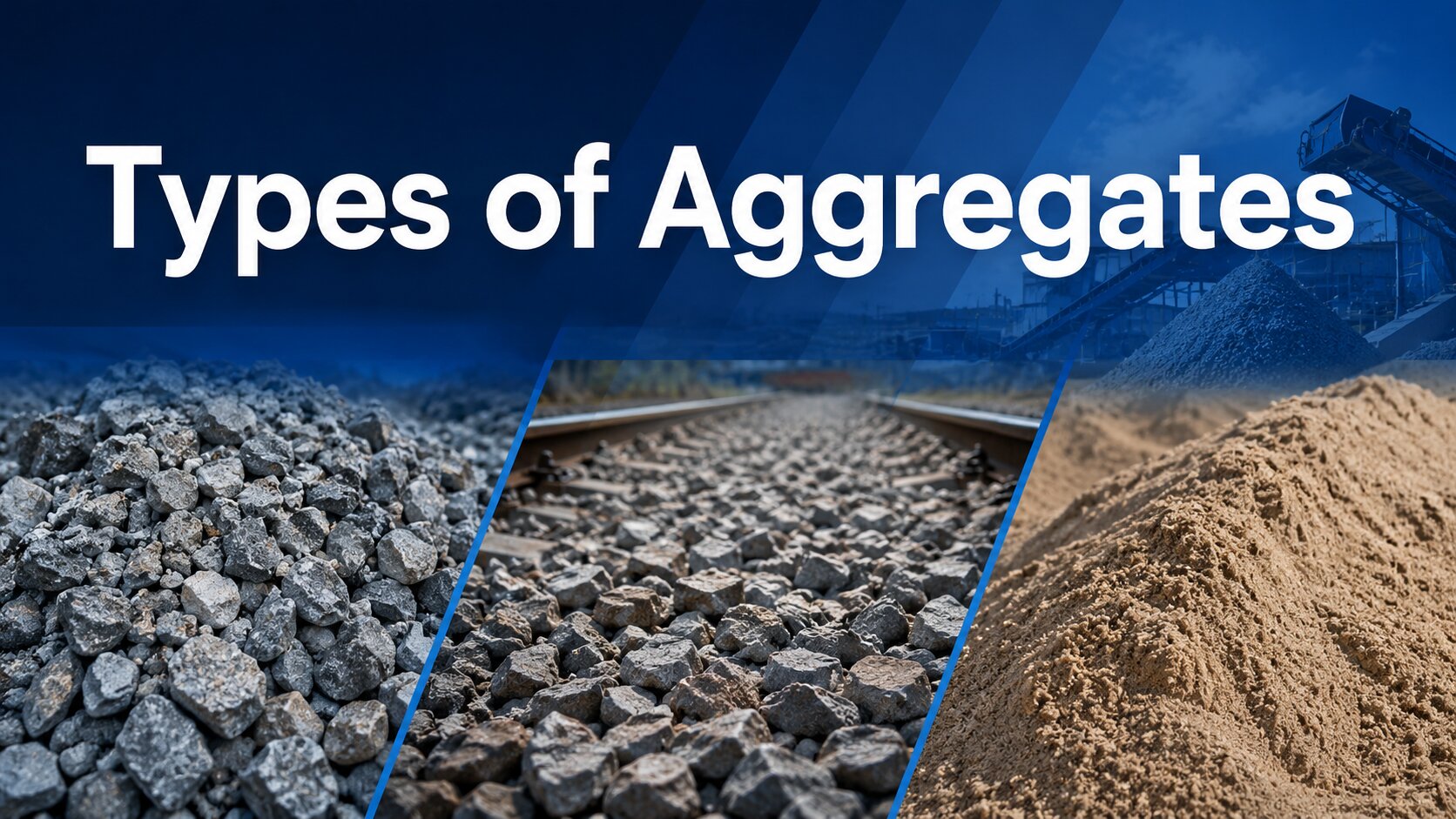 Aggregates Explained: MOT Type 1, ballast, sand & more