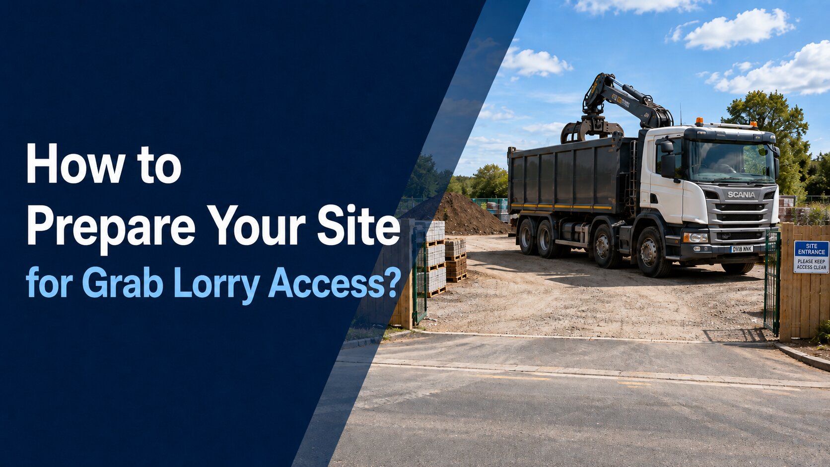 How to prepare your site for grab lorry access