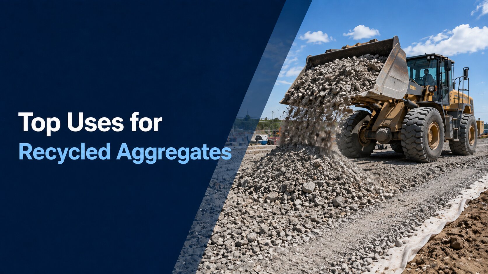 Top uses for recycled aggregates and why contractors love them