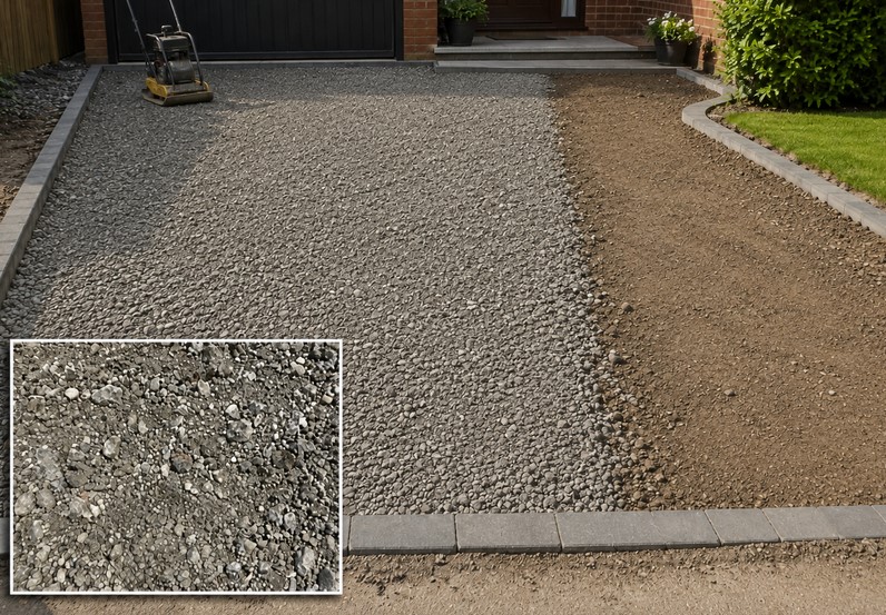 Aggregate for driveways